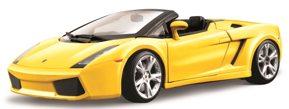 BBurago 1:18 Lamborghini Gallardo Spyder, žltá